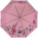 Зонт женский Три Слона L3822 15437 Розовый бриз (проявляющийся в дождь рисунок)